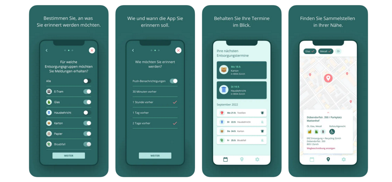 Vorschau reCHycle App