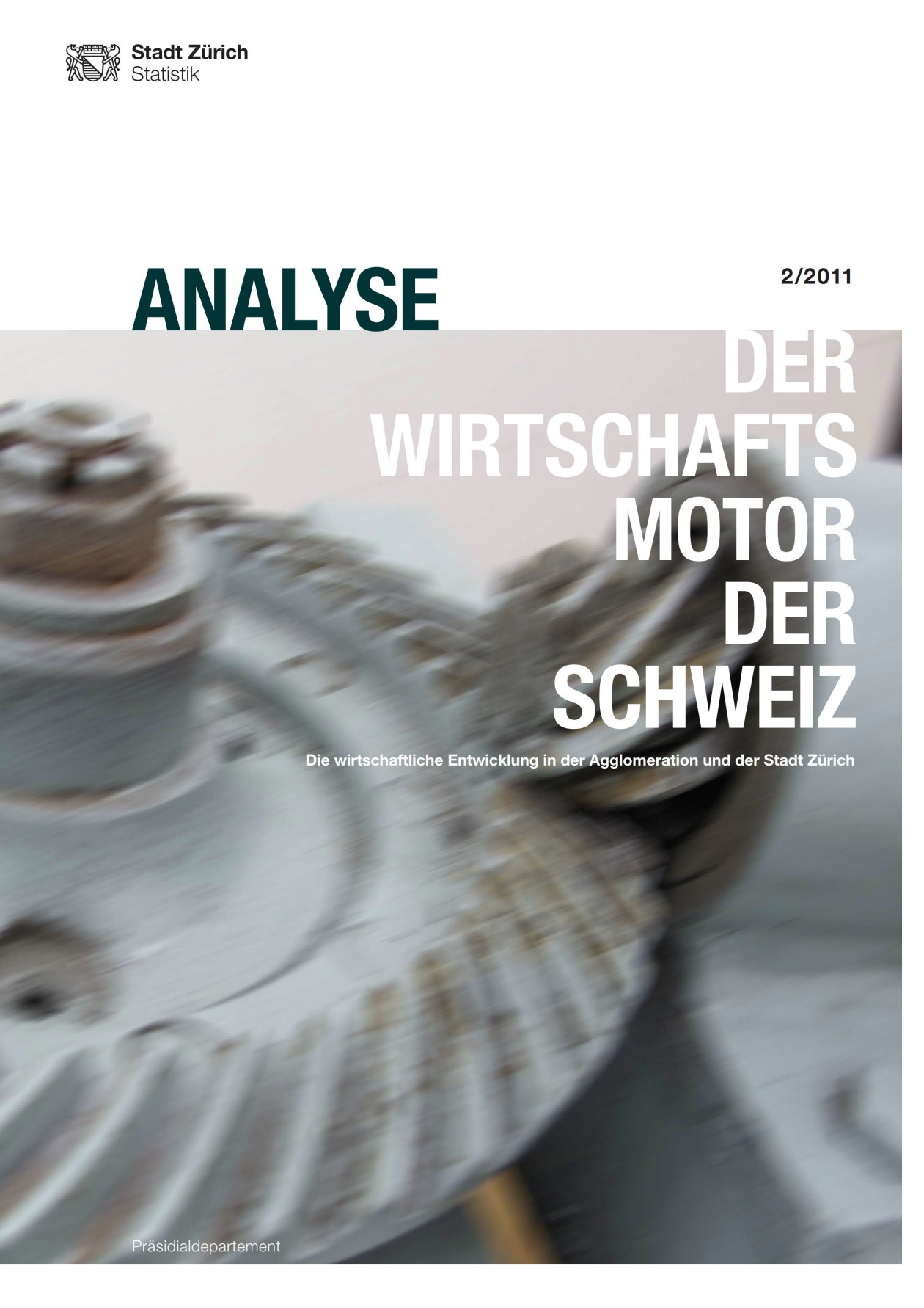 Deckblatt Der Wirtschaftsmotor der Schweiz