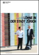 Deckblatt Löhne in der Stadt Zürich