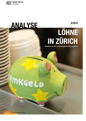 A_004_2015_cover Löhne in der Stadt Zürich