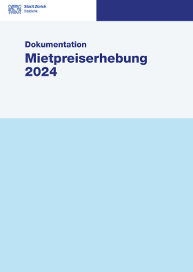 Deckblatt Methodenbericht Mietpreiserhebung
