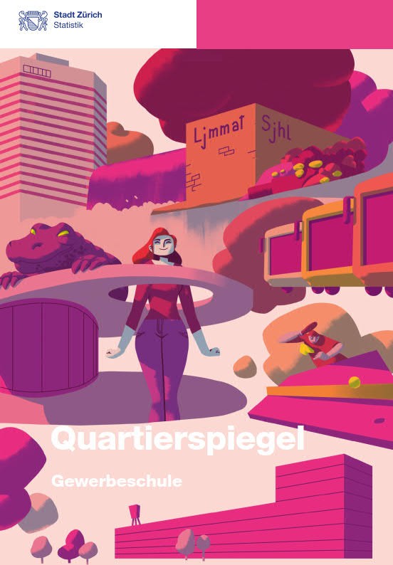 Deckblatt Quartierspiegel Gewerbeschule