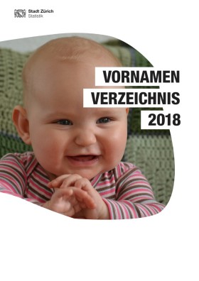 Deckblatt Vornamen-Verzeichnis 2007 Vornamen-Verzeichnis 2018