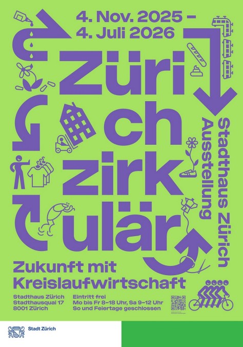 Plakat Ausstellung Zürich Zirkulär Plakat Ausstellung Zürich Zirkulär