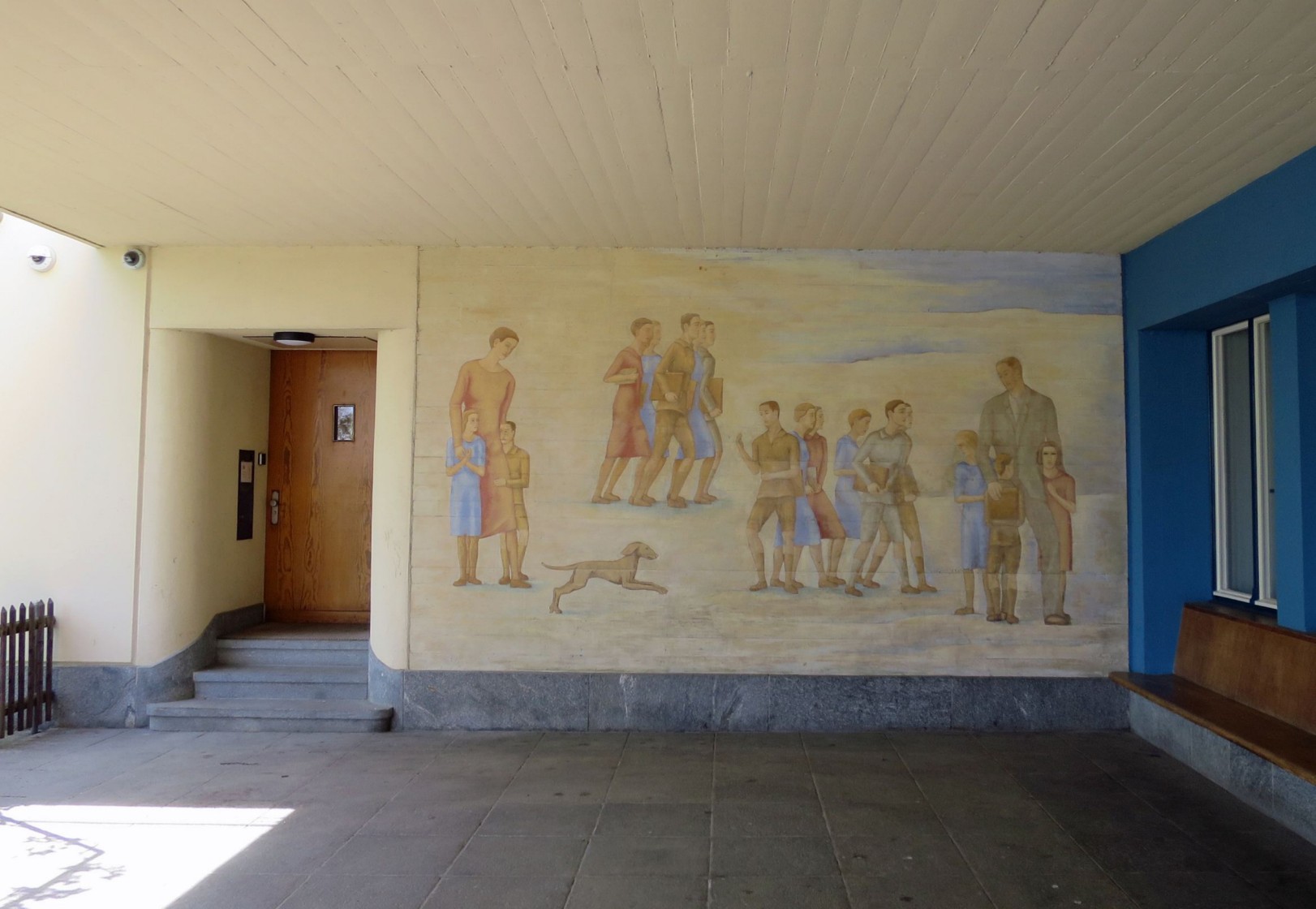 Geräteraum auf Vorplatz