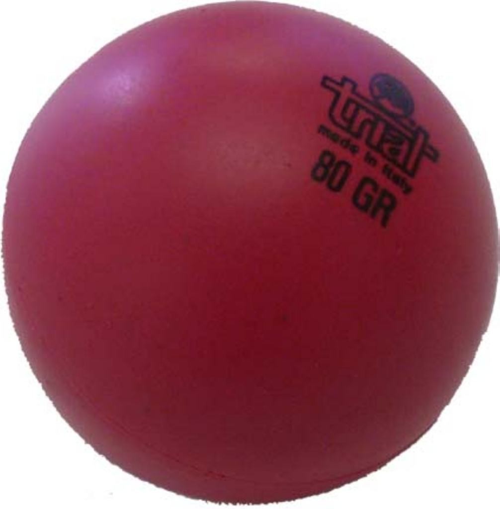 Wurfball 80 g Kunststoff