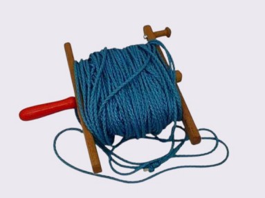 Haspel mit Seil Haspel mit Abgrenzseil