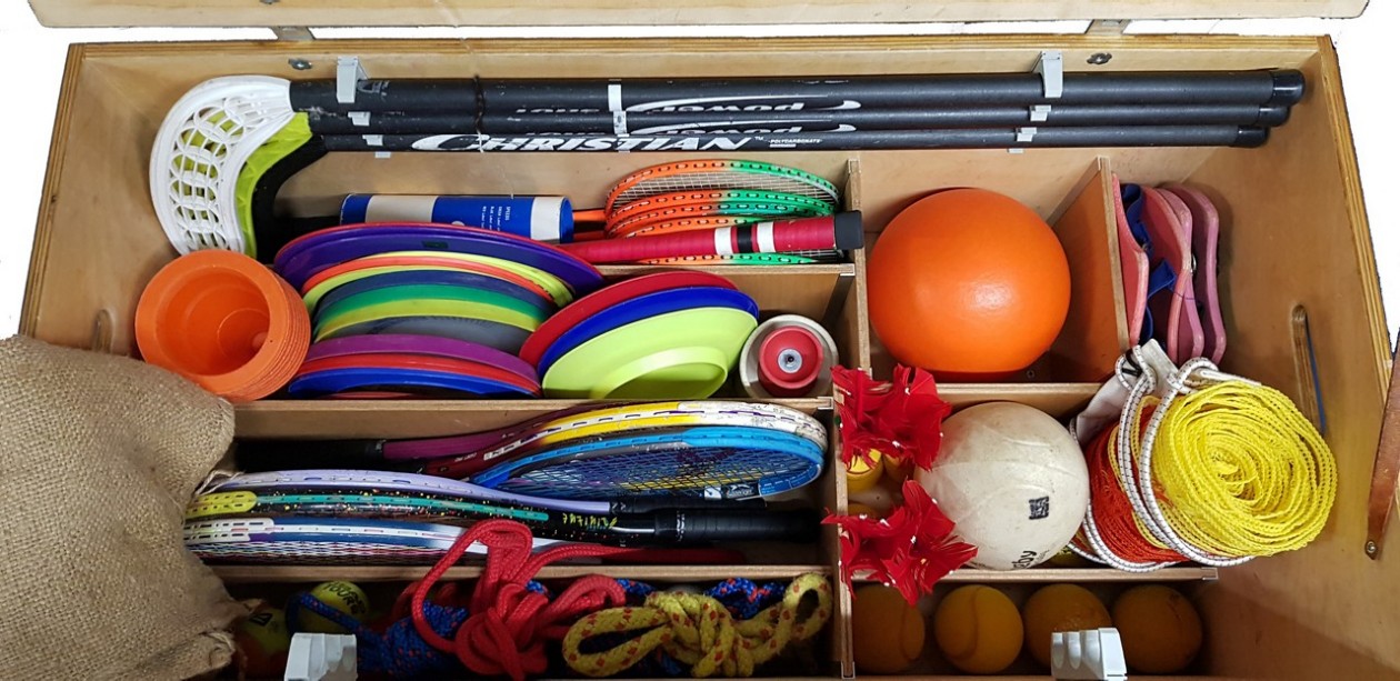 Spielkiste Holz