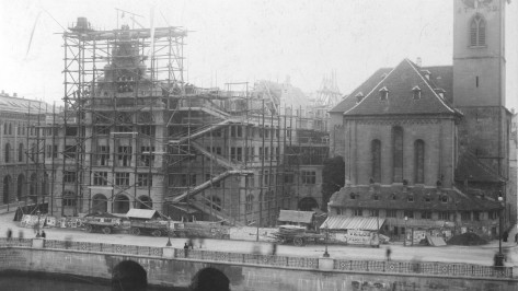 1899, Bau des Stadthauses am neuen Stadthausquai