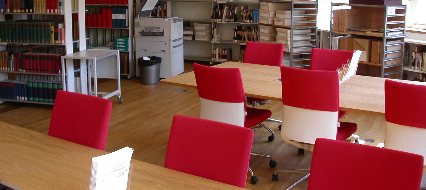 Lesesaal des Stadtarchivs Zürich