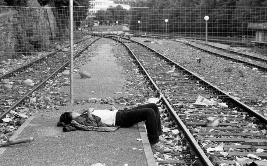 Drogenszene Bahnhof Letten