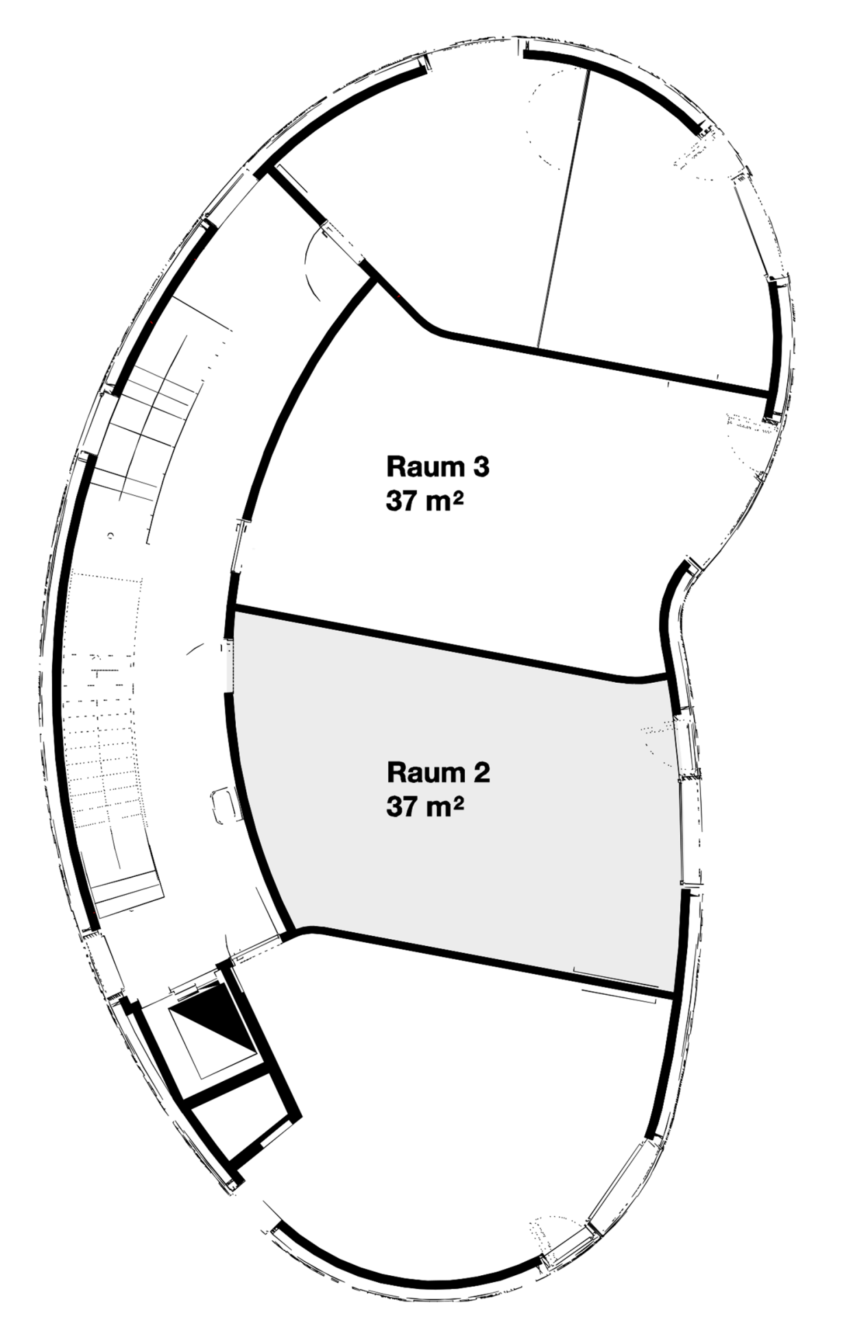 Grundriss Raum 2