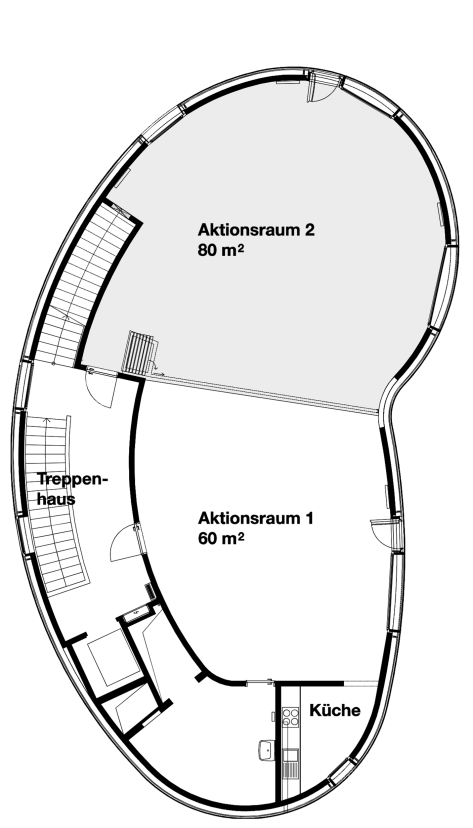 Grundriss Aktionsraum 2