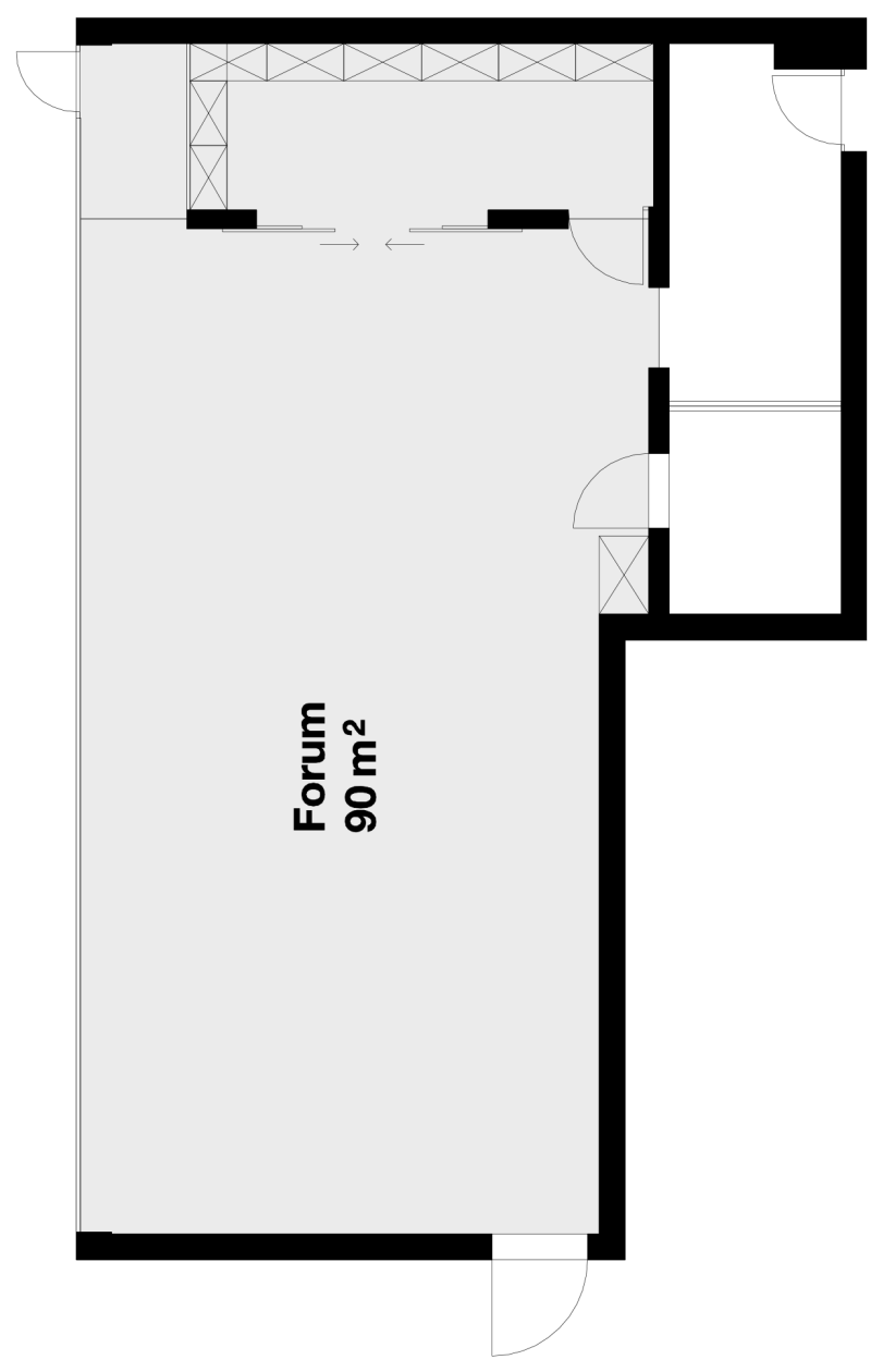 Grundriss Forum