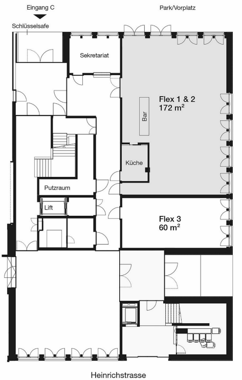 Grundriss Flex 1 und 2
