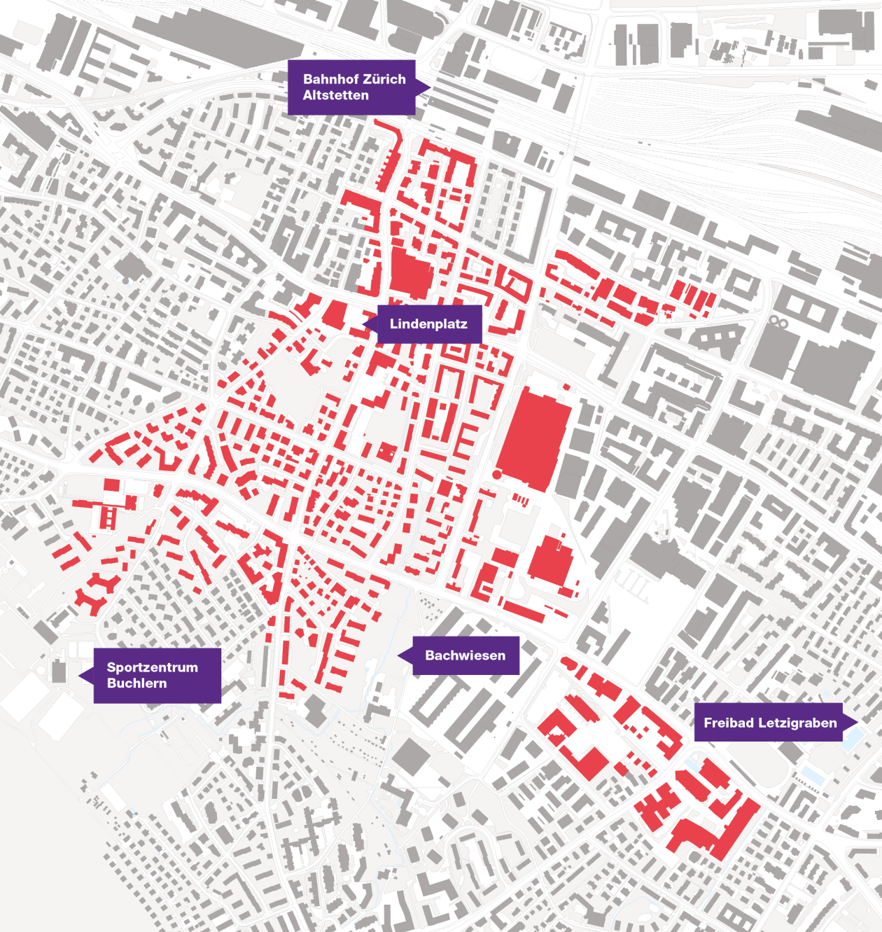 Perimeter Ablösung Gasverteilnetz Altstetten-Nord