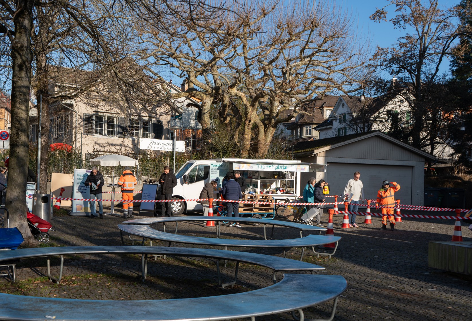 Bild vom Mobilen Recyclinghof in Hottingen im 2026