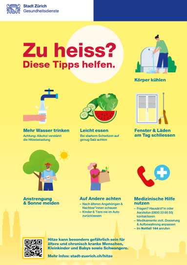 Tipps für Hitzetage