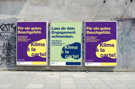 Plakate Klima à la carte
