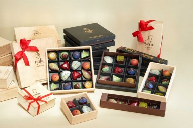 nala-chocolatiere Verschiedene Pralinenschachteln