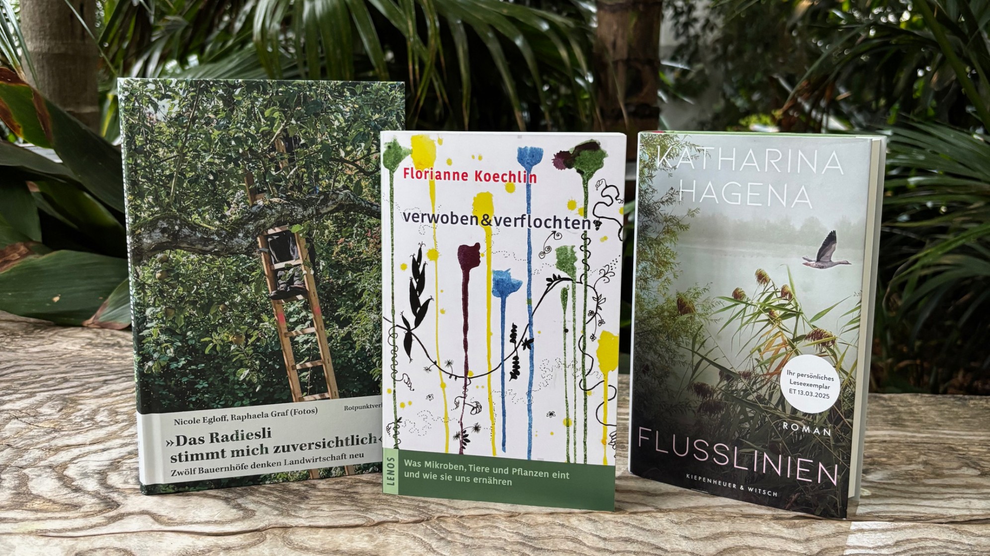 Drei Bücher