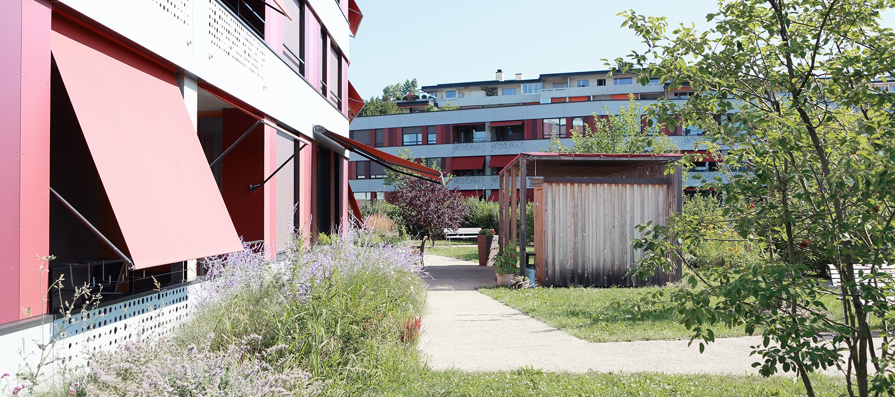 Alterswohnungs-Siedlung in Zürich